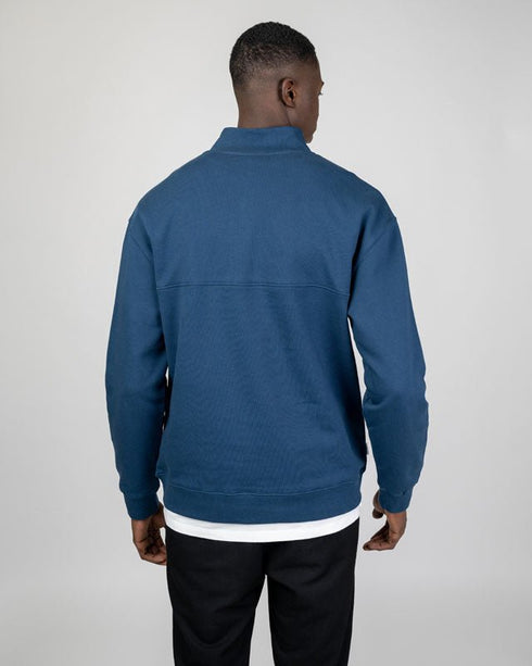 TreeSweater Quarter Zip Midnight Blue