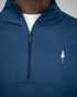 TreeSweater Quarter Zip Midnight Blue