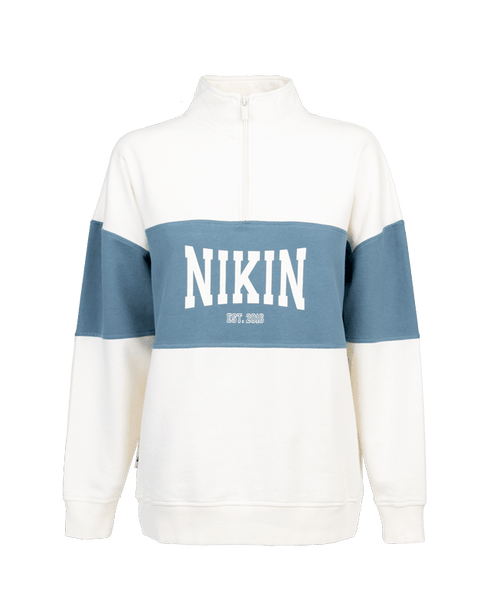 TreeSweater Quarter Zip Colorblock NIKIN Women