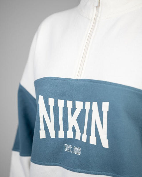 TreeSweater Quarter Zip Colorblock NIKIN Women