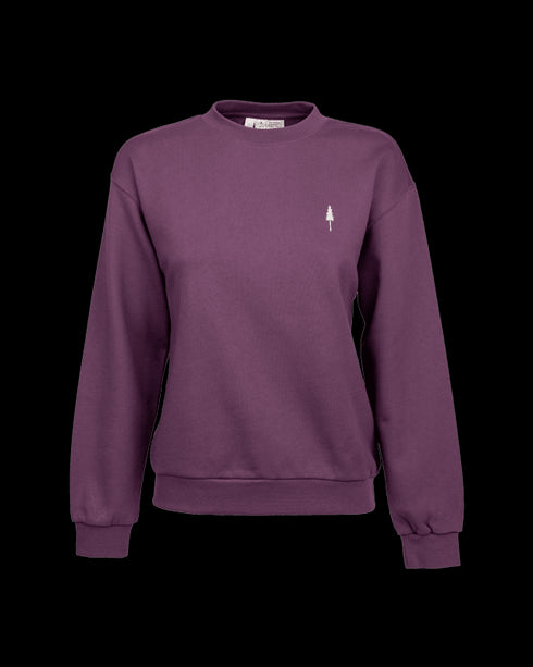 TreeSweater Relaxed Women Dusted Grape