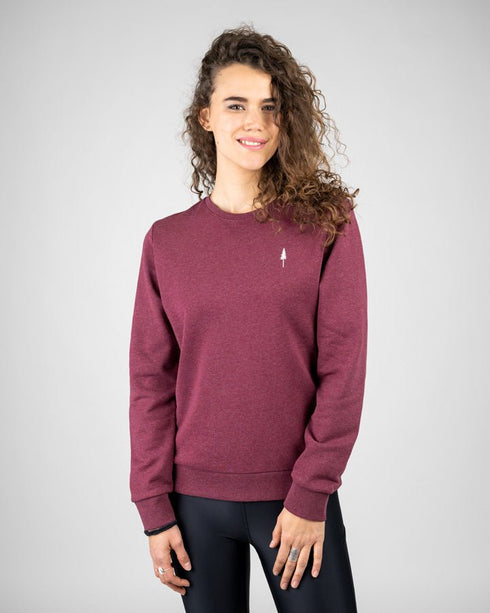 TreeSweater Women Bordeaux Mel
